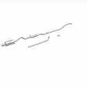 2001-2005 Honda Civic Street Series Catback Sportavgassystem Magnaflow