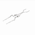 1964-1966 Ford Mustang Street Series Crossmember-Back Performance Exhaust System Magnaflow