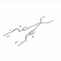1967-1970 Ford Mustang Street Series Crossmember-Back Performance Exhaust System Magnaflow