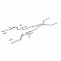1967-1970 Ford Mustang Street Series Crossmember-Back Performance Exhaust System Magnaflow