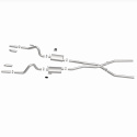 1967-1970 Ford Mustang Street Series Crossmember-Back Performance Exhaust System Magnaflow