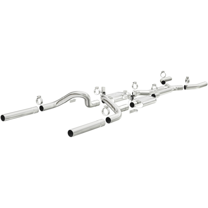 1964-1966 Ford Mustang Street Series Crossmember-Back Performance Exhaust System Magnaflow i gruppen Välj bilmodell / Ford hos DDESIGN Scandinavia AB (mag15817)