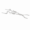 1964-1966 Ford Mustang Street Series Crossmember-Back Performance Exhaust System Magnaflow