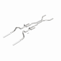 1964-1966 Ford Mustang Street Series Crossmember-Back Performance Exhaust System Magnaflow
