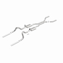 1964-1966 Ford Mustang Street Series Crossmember-Back Performance Exhaust System Magnaflow