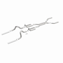 1964-1966 Ford Mustang Street Series Crossmember-Back Performance Exhaust System Magnaflow