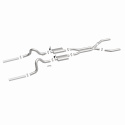 1964-1966 Ford Mustang Street Series Crossmember-Back Performance Exhaust System Magnaflow