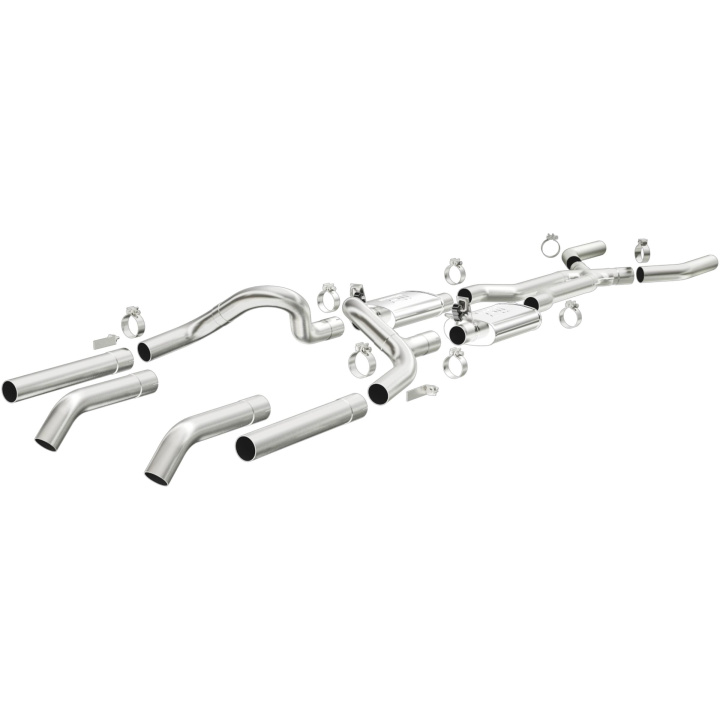 1967-1970 Ford Mustang Street Series Crossmember-Back Performance Exhaust System Magnaflow i gruppen Välj bilmodell / Ford hos DDESIGN Scandinavia AB (mag15819)