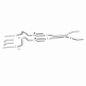 1967-1970 Ford Mustang Street Series Crossmember-Back Performance Exhaust System Magnaflow