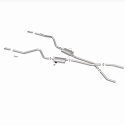 Street Series Crossmember-Back Performance Exhaust System 15851 Magnaflow