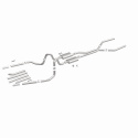 Street Series Crossmember-Back Performance Exhaust System 15893 Magnaflow
