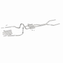 Street Series Crossmember-Back Performance Exhaust System 15893 Magnaflow