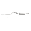 1996-2001 Jeep Cherokee Street Series Catback Sportavgassystem Magnaflow