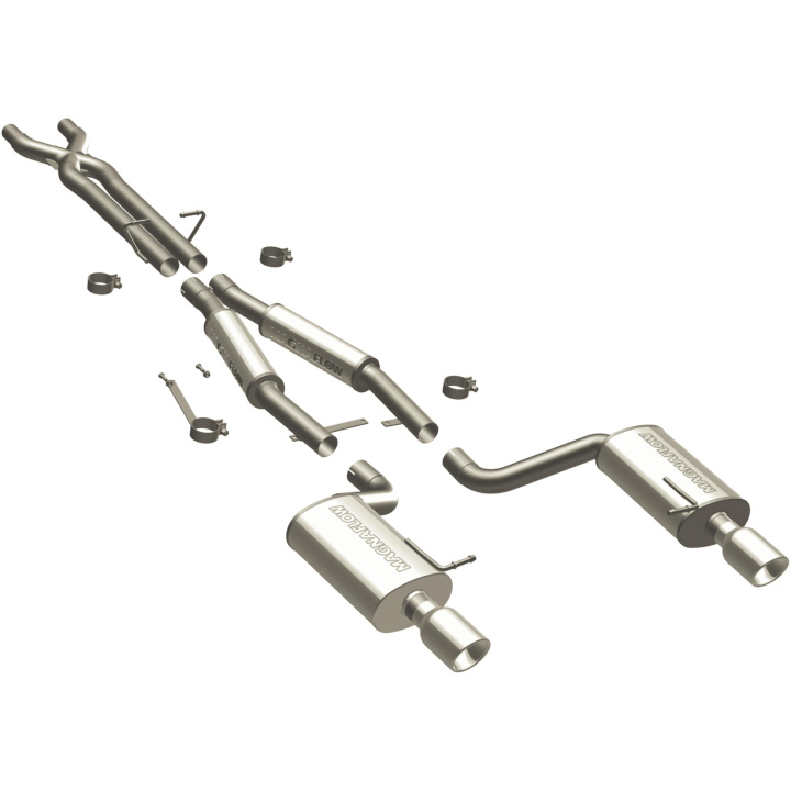 2004-2006 Audi S4 Sport Series Catback Sportavgassystem Magnaflow i gruppen Välj bilmodell / Audi hos DDESIGN Scandinavia AB (mag16586)