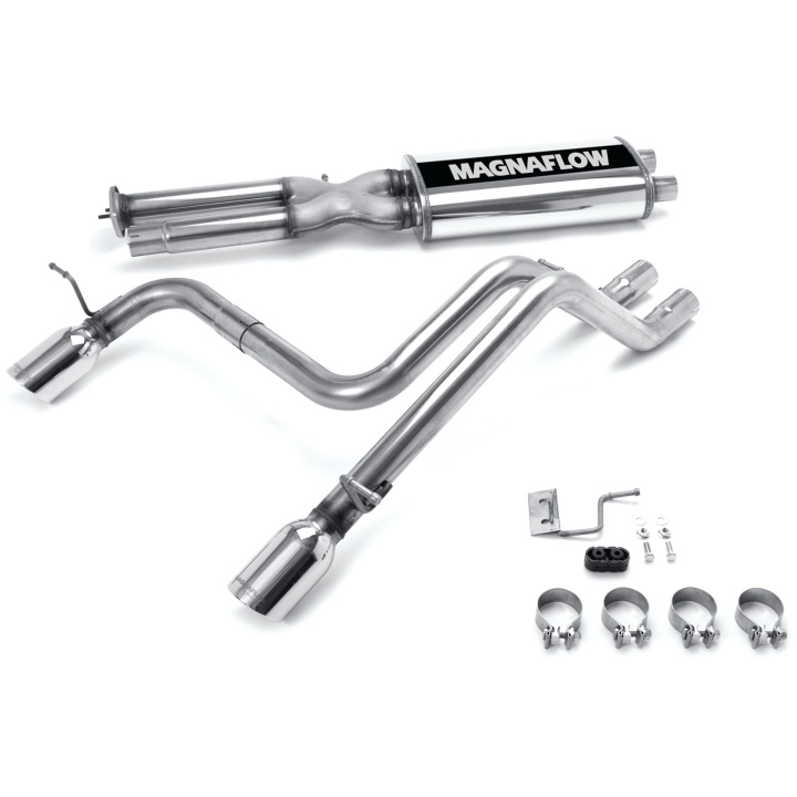 2003-2006 Hummer H2 Street Series Catback Sportavgassystem Magnaflow i gruppen Välj bilmodell hos DDESIGN Scandinavia AB (mag16673)