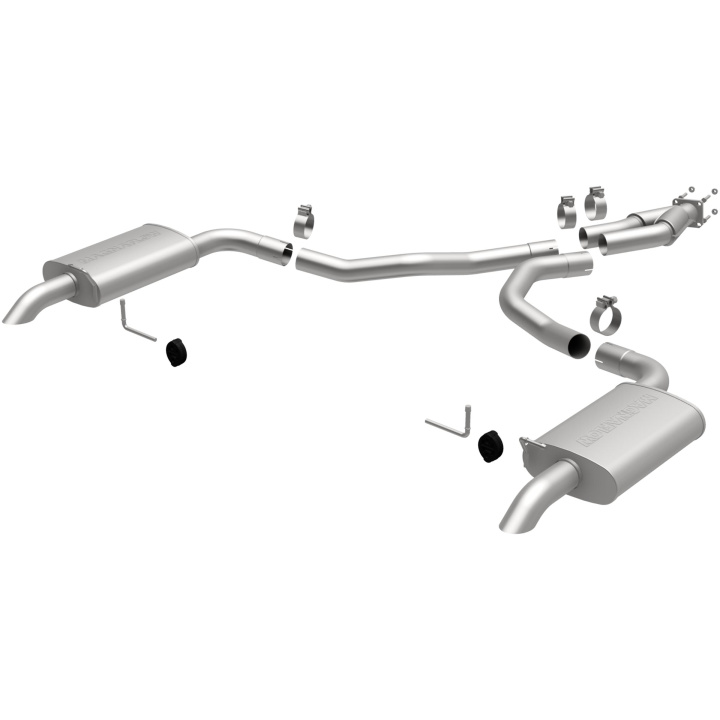 1975-1979 Chevrolet Corvette Street Series Catback Sportavgassystem Magnaflow i gruppen Välj bilmodell / Chevrolet hos DDESIGN Scandinavia AB (mag16710)