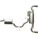 2008-2009 Audi TT Quattro Touring Series Catback Sportavgassystem Magnaflow
