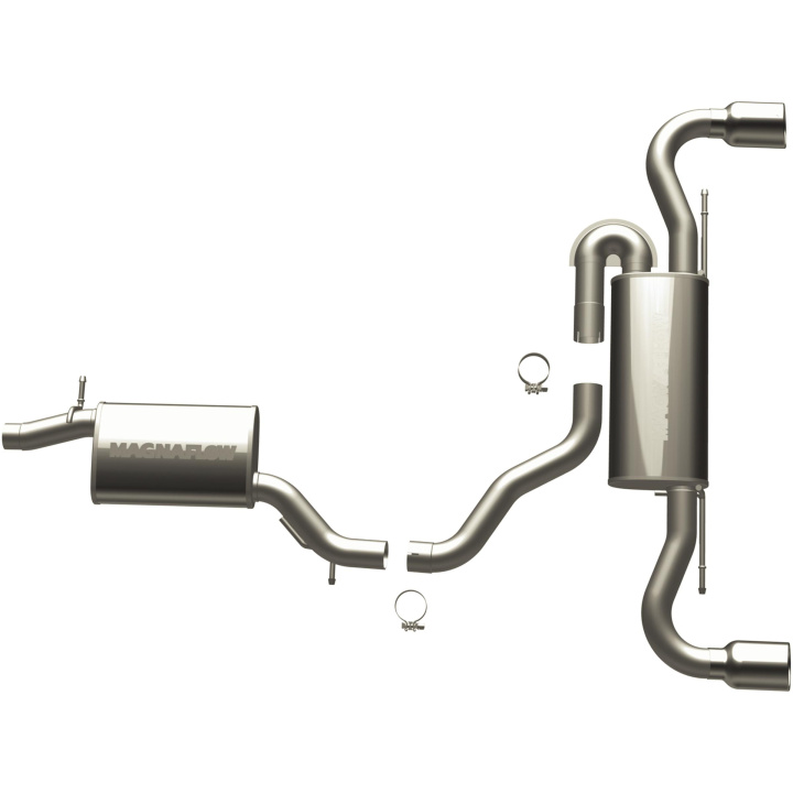 2008-2009 Audi TT Quattro Touring Series Catback Sportavgassystem Magnaflow i gruppen Välj bilmodell / Audi hos DDESIGN Scandinavia AB (mag16719)