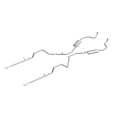 1961-1964 Chevrolet Impala Street Series Crossmember-Back Performance Exhaust System Magnaflow