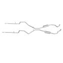 1961-1964 Chevrolet Impala Street Series Crossmember-Back Performance Exhaust System Magnaflow