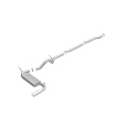 2007-2011 Jeep Wrangler Street Series Catback Sportavgassystem Magnaflow