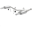 1980-1981 Chevrolet Corvette Street Series Catback Sportavgassystem Magnaflow