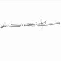 2009-2013 Toyota Tundra Off-Road Pro Series Catback Sportavgassystem Magnaflow