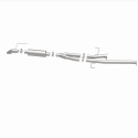2009-2013 Toyota Tundra Off-Road Pro Series Catback Sportavgassystem Magnaflow