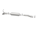 2007-2011 Jeep Wrangler Off-Road Pro Series Catback Sportavgassystem Magnaflow
