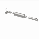 2004-2006 Jeep Wrangler Off-Road Pro Series Catback Sportavgassystem Magnaflow