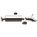 2000-2006 Jeep Wrangler Off-Road Pro Series Catback Sportavgassystem Magnaflow