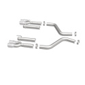 2015-2023 Dodge Challenger Race Series Axleback Sportavgassystem Magnaflow