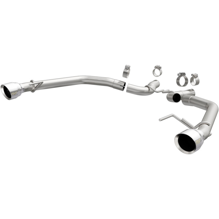 mag19345 Ford Mustang 2.3L/3.7L 2015-2022 Axle-Back / Muffler Delete Avgassystem Magnaflow