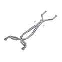 Infiniti Q60 3.0L RWD/AWD 17+ 3\'\' Catback Sportavgassystem Dubbla Utblås Bak Street Version 4.5\'\' Utblås -T304 MBRP