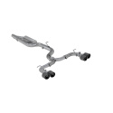 VW Golf R MK7 15-20 3\'\' Catback Sportavgassystem Quad-kolfiberutblås PRO Series MBRP