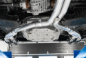 2018-2025 Audi S5 Coupe / S4 Sedan T304 SS 2.5\'\' Resonatorback Sportavgassystem Quad Utblås Bak Kolfiberutblås MBRP