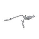 Chevrolet Silverado 2500 HD 6.0L EC-SB 2003-2007 2,5\'\' Catback Sportavgassystem Dubbla Delade Sidoutblås T409 MBRP