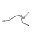 Chevrolet Silverado 1500 07-08 (Next Gen.) CC, EC (exkl. 8\'\' flak) 4.8/5.3L/6.0L 2,5\'\' Catback Sportavgassystem Dubbla Delade Sidoutblås AL MBRP