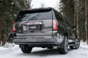 Chevrolet Tahoe / Suburban / GMC Yukon / Yukon XL / Cadillac Escalade 15-20 T304 Rostfritt Stål 3\'\' Catback Sportavgassystem Sidoutblås MBRP