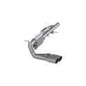 Chevrolet Silverado 1500 09+ 3\'\' Catback Sportavgassystem (Innan bakaxel) Dubbla Utblås 4\'\' Utblås - T304 MBRP