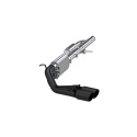 Chevrolet Silverado 1500 09+ 3\'\' Catback Sportavgassystem (Innan bakaxel) Dubbla Utblås 4\'\' Utblås - Svart MBRP