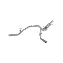 Dodge RAM Hemi 1500 5.7L SC/CC-SB 2003 2,5\'\' Catback Sportavgassystem Dubbla Delade Sidoutblås AL MBRP