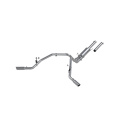 Dodge RAM Hemi 1500 5.7L SC/CC-SB 2004-2005 2,5\'\' Catback Sportavgassystem Dubbla Delade Sidoutblås AL MBRP