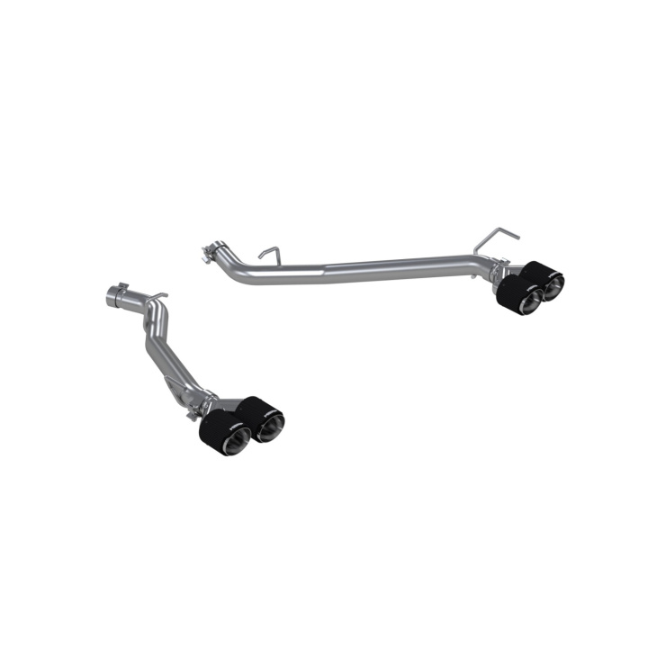 mbrp-S52033CF 20-21 Ford Explorer ST 3.0L EcoBoost Dubbla Utblås Bak Axle-Back Quad Kolfiberutblås - T304 MBRP