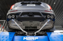 Ford Explorer ST 3.0L EcoBoost 20+ 2,5\'\' Axle-Back Sportavgassystem Dubbla Utblås Bak Quad Utblås AL Avgassystem MBRP