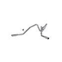 Ford F150 4.6/5.4L (EC/CC-SB) 04-08 2.5\'\' Catback Sportavgassystem Dubbla Delade Sidoutblås AL MBRP
