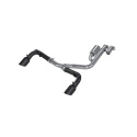 Ford Bronco Sport (1.5L / 2.0L EcoBoost) 2021+ 2.5\'\' Resonator-back Sportavgassystem Dubbla Utblås Bak - Aluminiserat Stål Svart MBRP