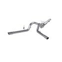 Ford F250 / F350 V10 99-04 4\'\' Catback Sportavgassystem Dubbla Delade Sidoutblås AL MBRP