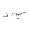 Ford F-150 5.0L/3.5L/ 2.7L Ecoboost 2021+ 3\'\' Catback Sportavgassystem 2.5\'\' Dubbla Bakre Utblås T409 Exhaust MBRP