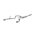Ford F-150 2.7L/ 3.5L Ecoboost 5.0L 2021+ 3\'\' Catback Sportavgassystem 2.5\'\' Dubbla Utblås Bak - Aluminiserat Stål MBRP